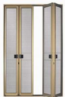 天津領世生產銷售平開折疊式紗門定做隱形紗窗